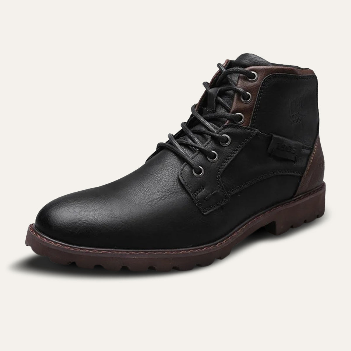 The Oakshade Men’s Military Combat Leather Boots