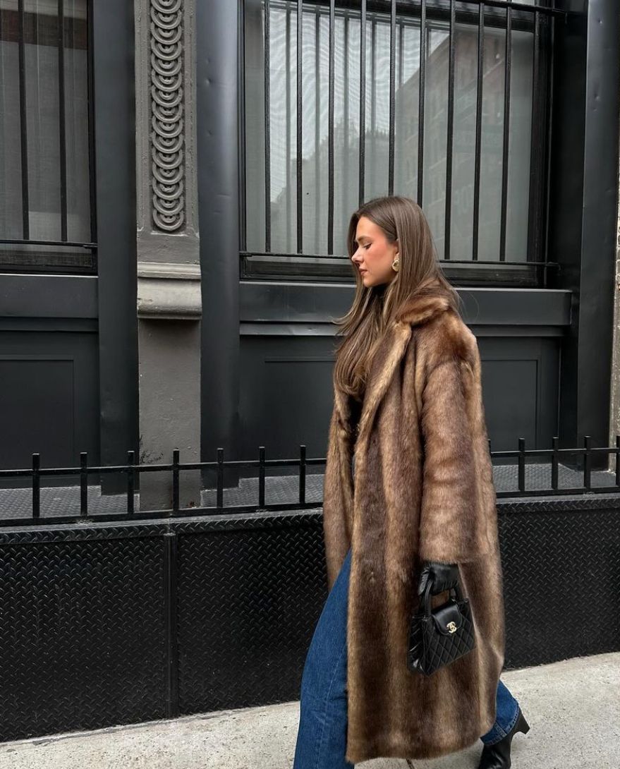 Elegant Long Winter Coat | Women's Sustainable Luxury Outerwear