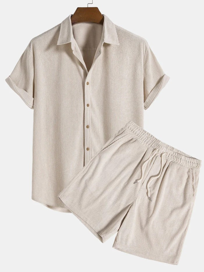 The Corsica Linen Set – Summer Shirt & Pants for Men