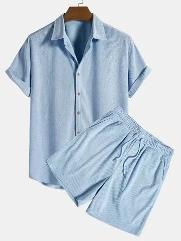 The Corsica Linen Set – Summer Shirt & Pants for Men