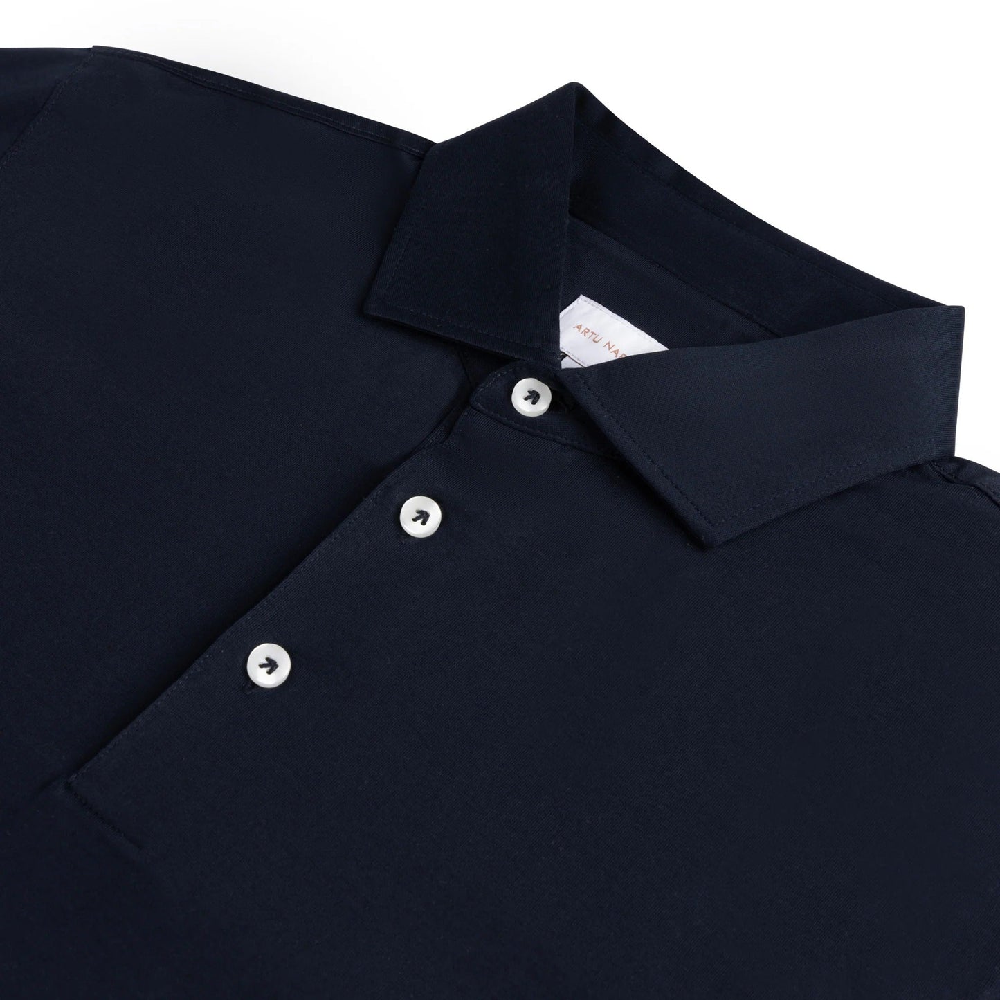 The Rodeo Drive Men's Smart Casual Cotton Polo Shirt - Navy Blue