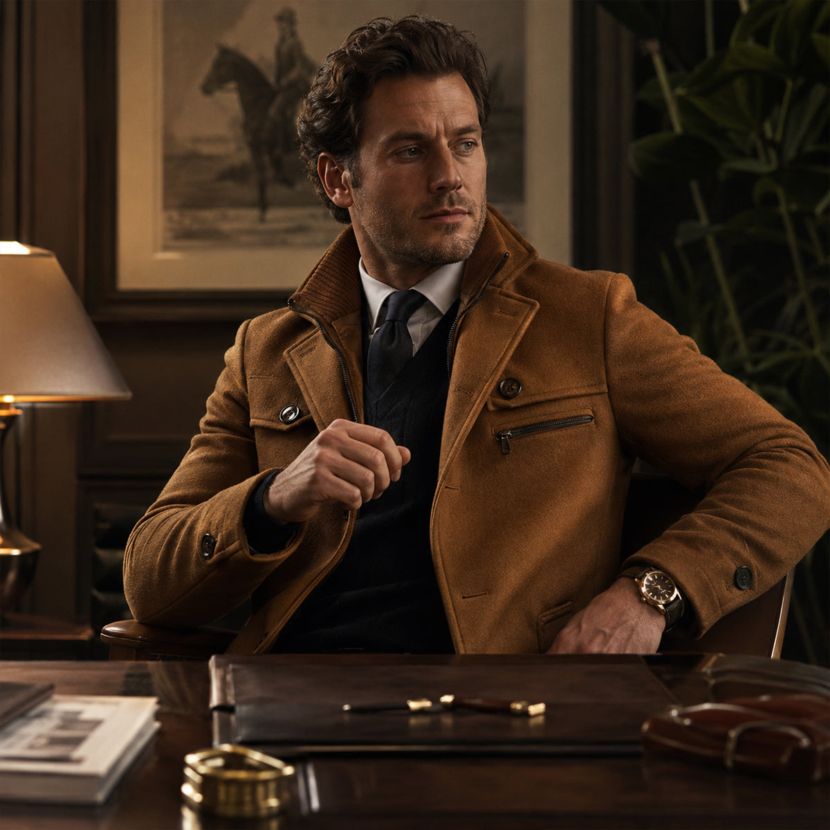 The Stonemont Men’s Smart Casual Winter Coat