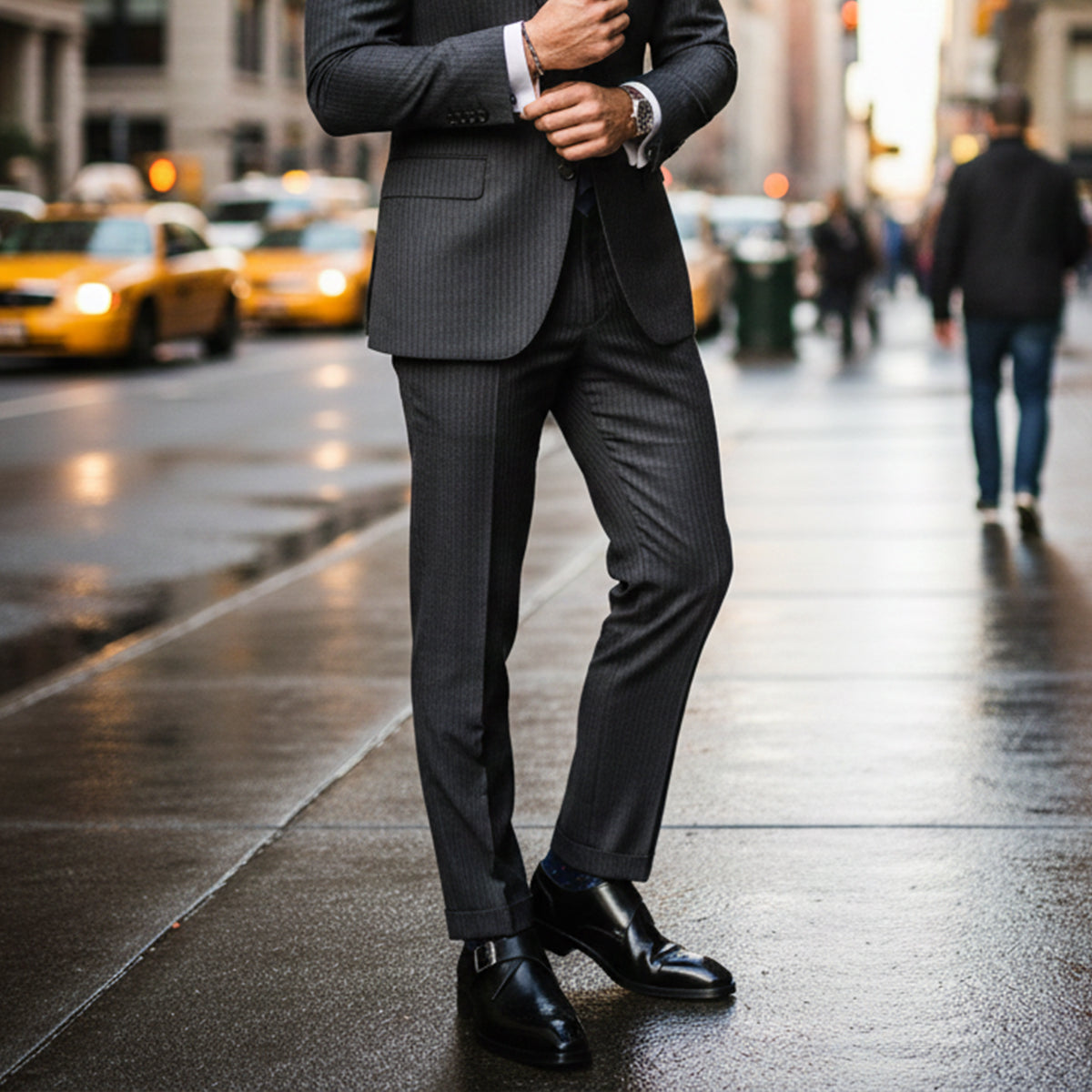 The Asiago Men’s Italian Formal Buckle Leather Dress Shoes