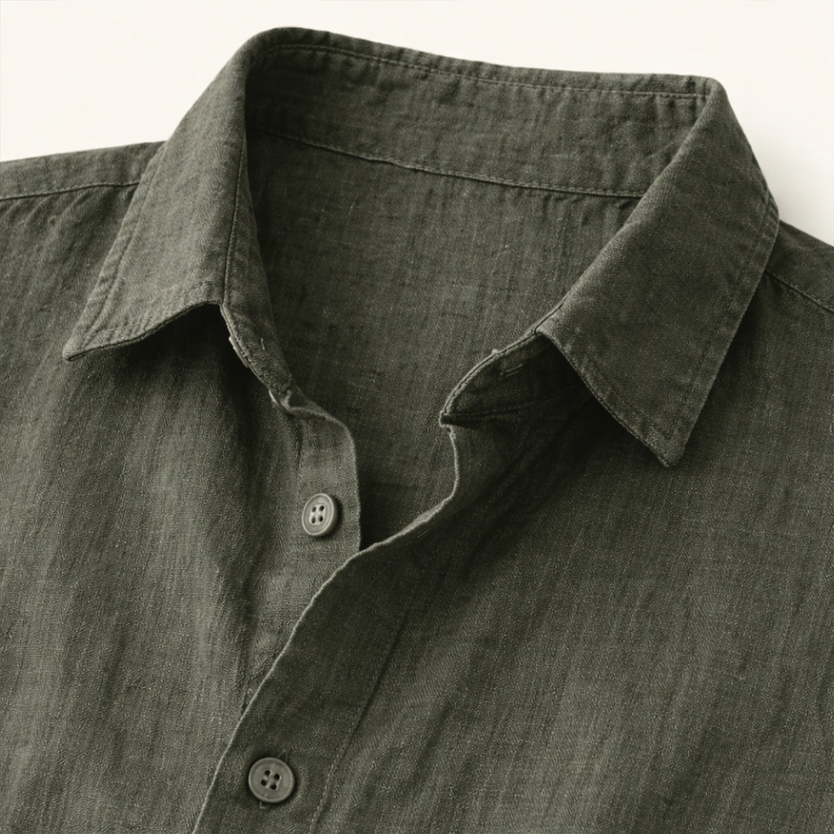 The Pinecrest Fall Men’s Casual Lightweight Linen Blend Button Down Shirt
