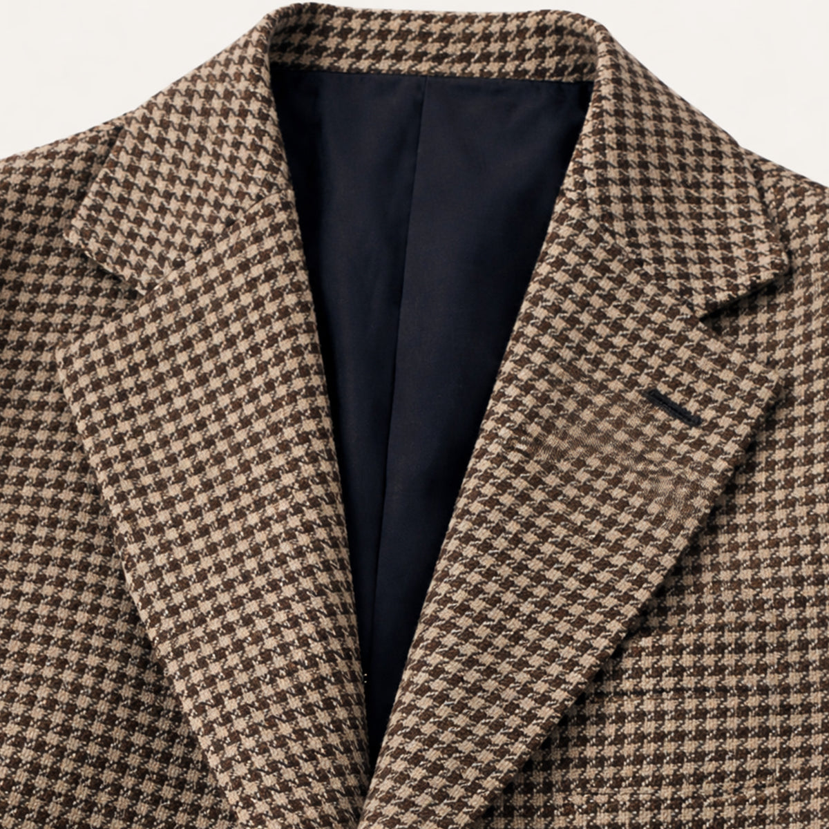 The Lezzeno Men’s Casual Retro Tweed Wool Blazer