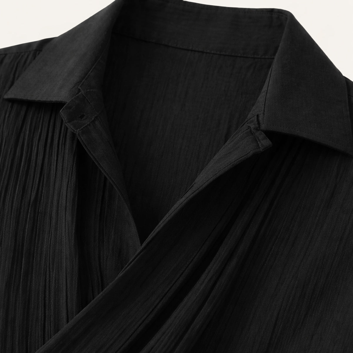 The Devonshire Men’s Slim Fit Business Dress Shirt – Black