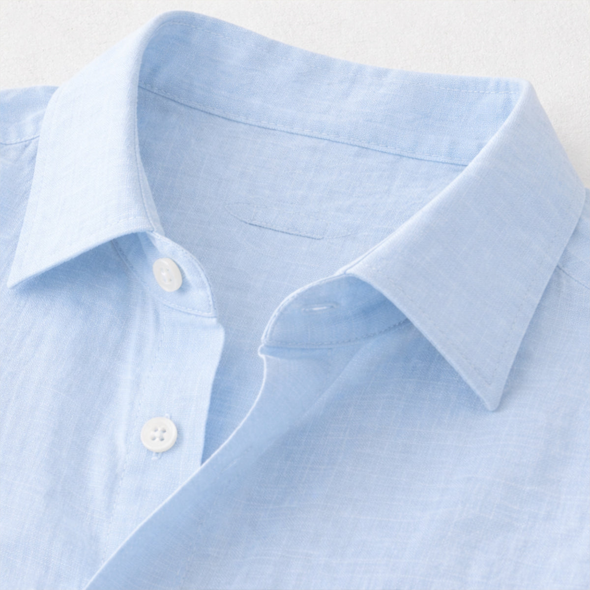 The Richmond Men’s Lightweight Cotton Linen Button Up Shirt