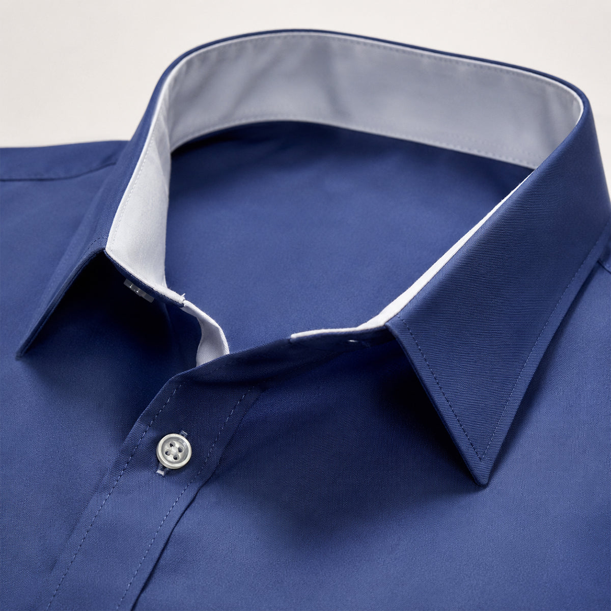 The Treviso Men’s Trendy Business Solid Button Up Shirt