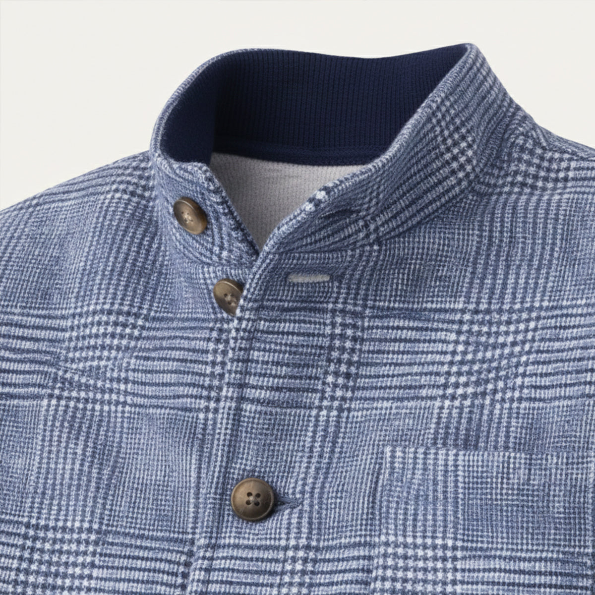 The Nottingham Men’s Vintage Plaid Button Up Jacket