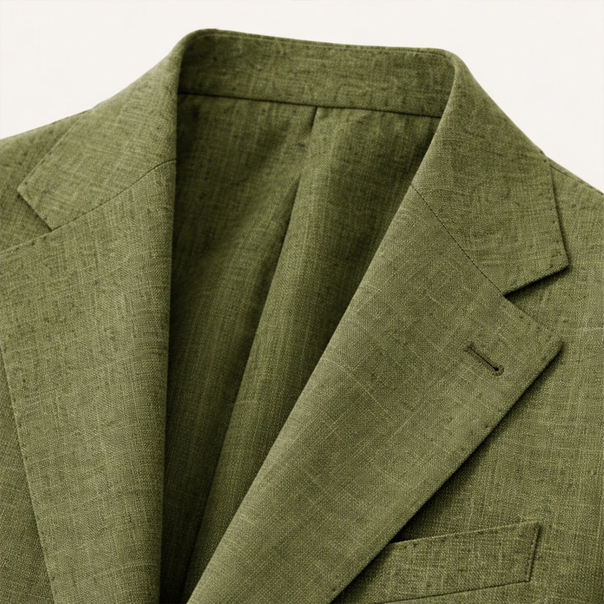 The Willowhill  Men’s Timeless Linen Wedding Suit – 2 Piece Single Breasted Set