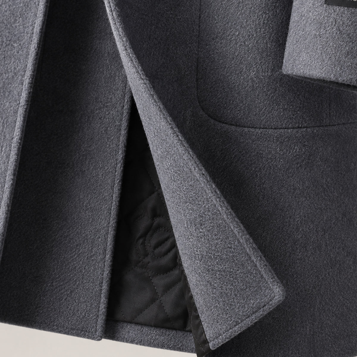 The Merano Men's Old Money Classic Wool Overcoat