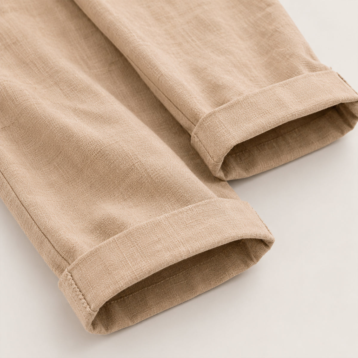 The Maple Ridge Men’s Cotton Linen Wide Leg Pants