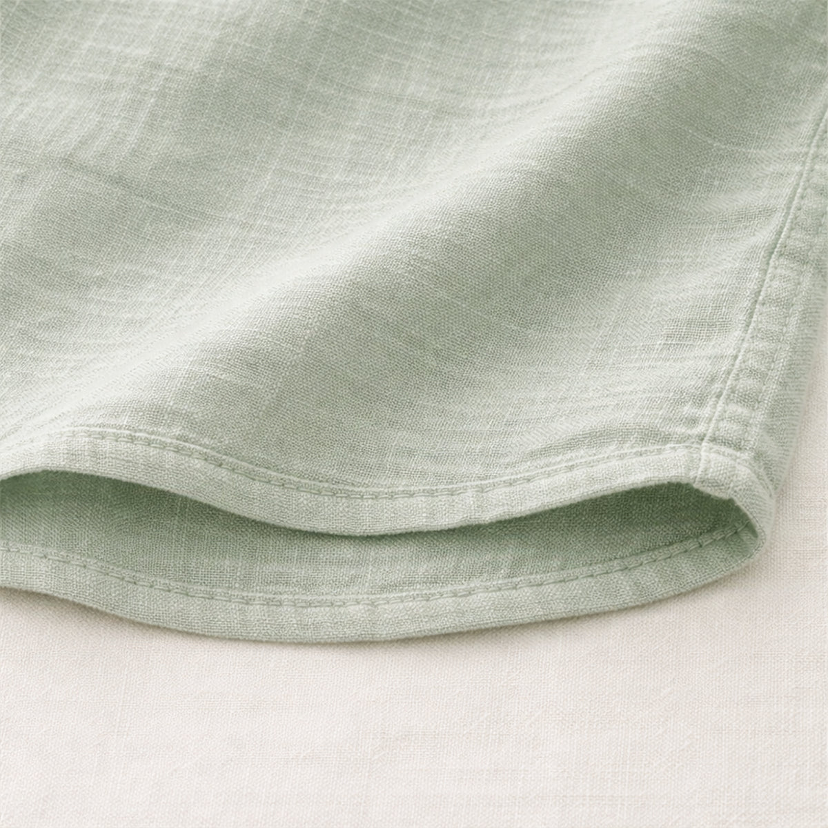 The Ashbrook Ridge Men’s Soft Cotton Linen Henley Shirt