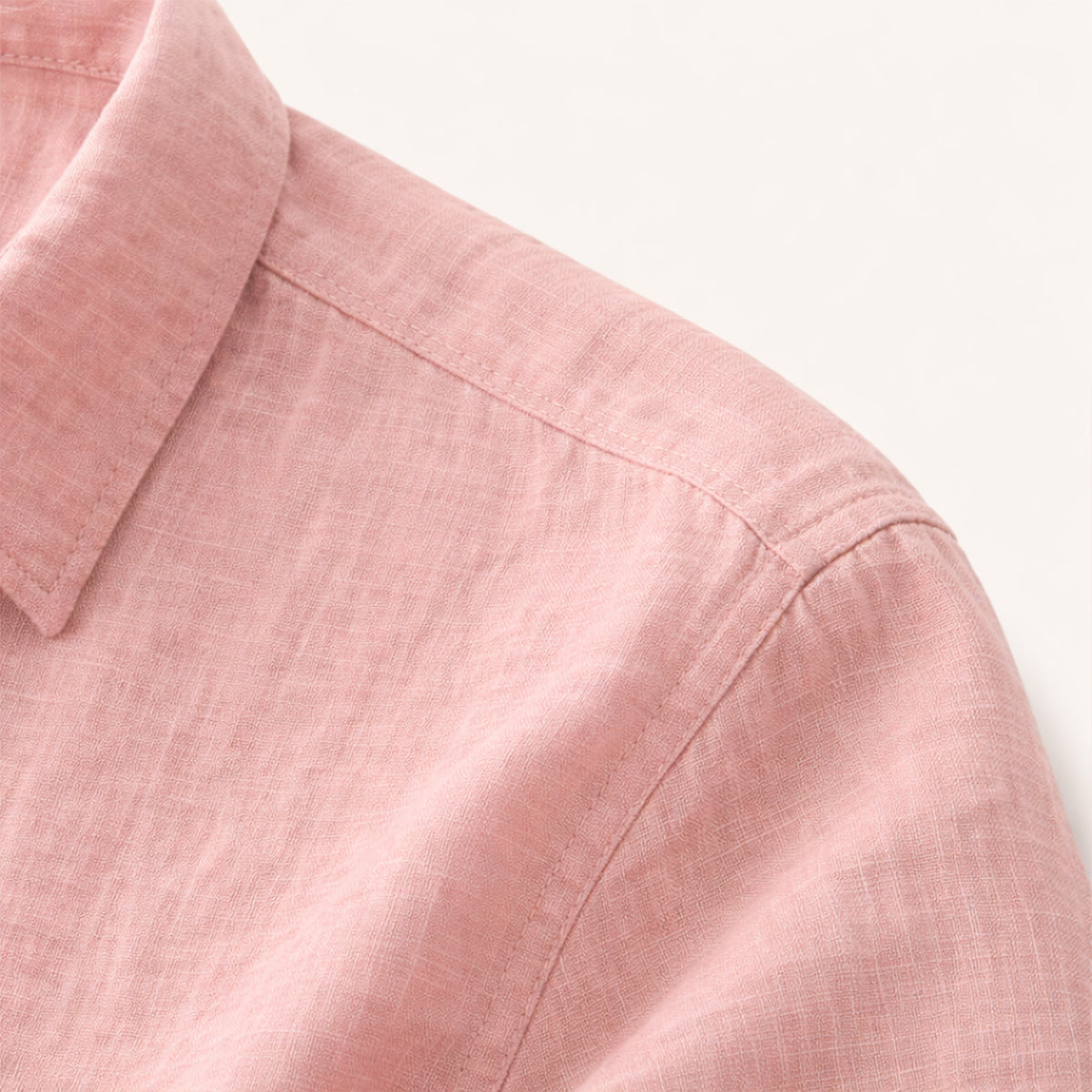 The Willowcrest Park Men's Lightweight Linen Summer Casual Button Up Shirt