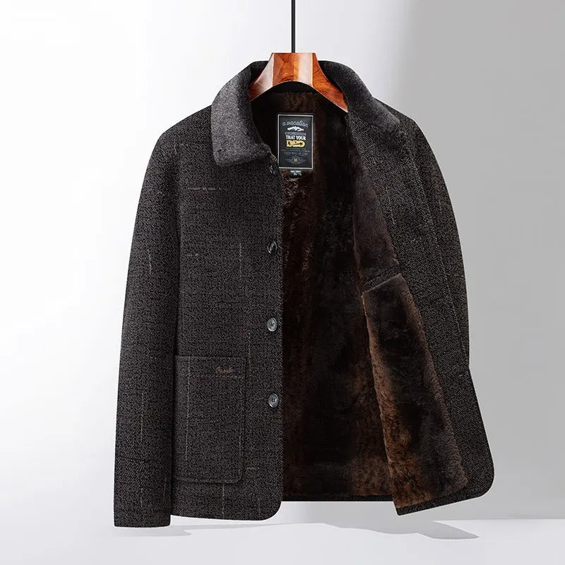 The Newport Men’s Fleece Lined Casual Winter Jacket