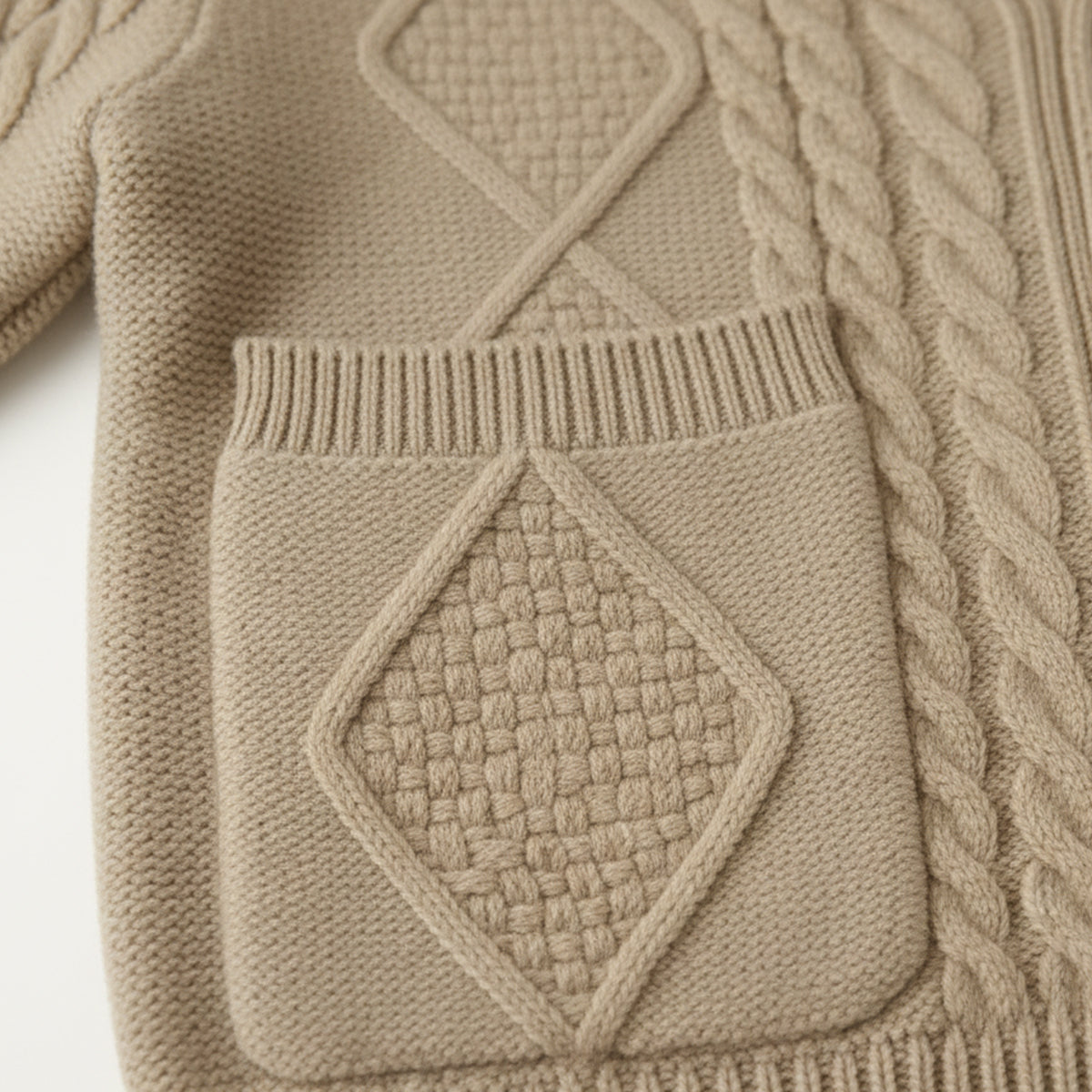 The Lanchester 100% Cashmere Cardigan for Men