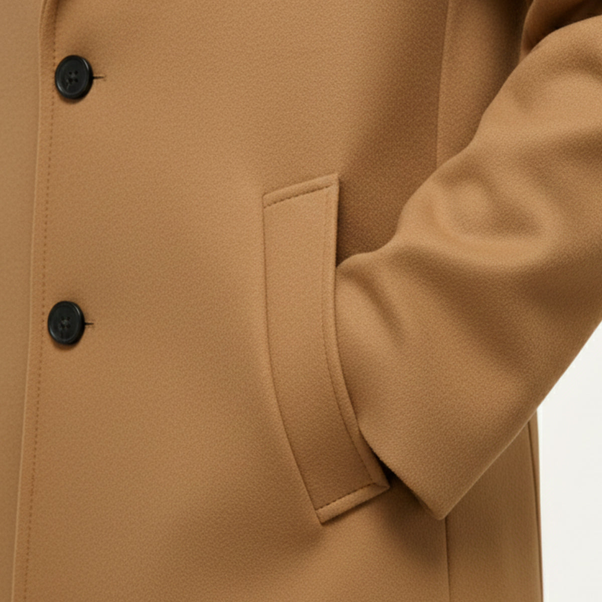 The Ridgeford Men’s Classic Cotton Winter Overcoat