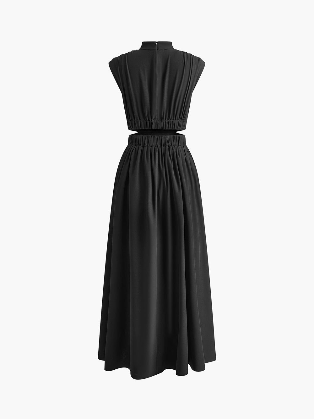 Women's Sleeveless Gown with Side Detail