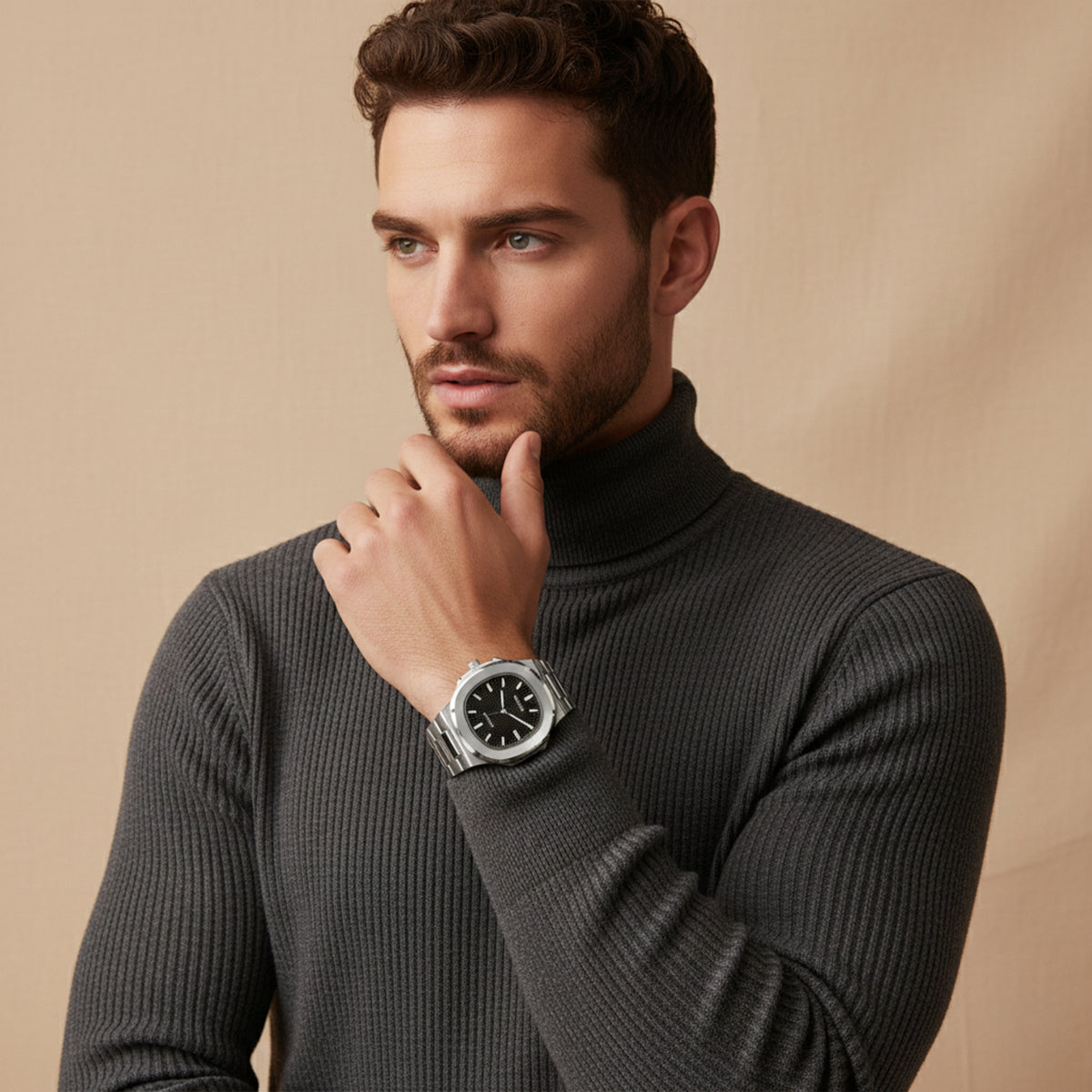 The Swiss Luxury Stainless Steel Men's Watch