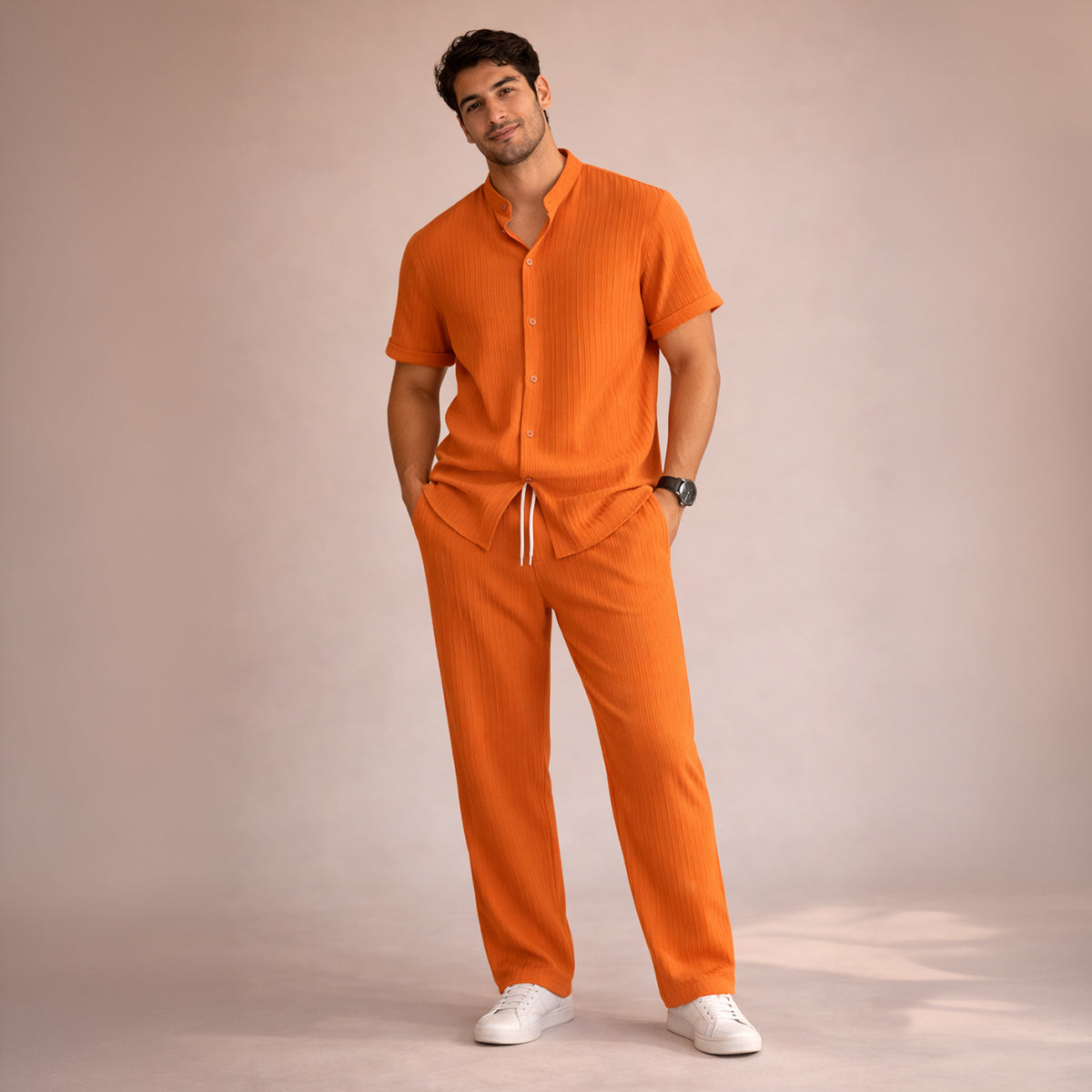 The Brookfield Ridge Men’s Linen Summer Lightweight Set – Shirt & Pants