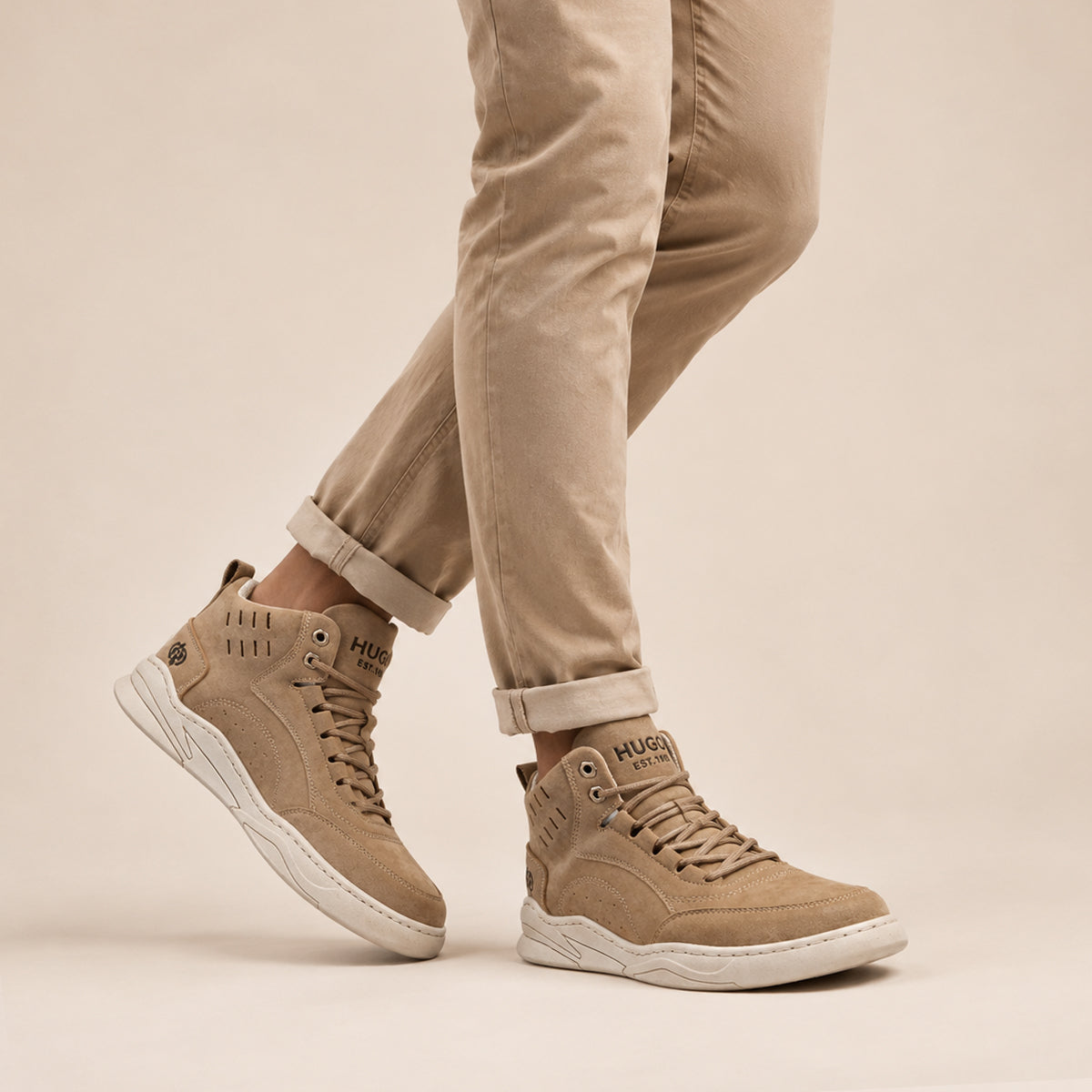 The Cedarforest Men’s Winter Fur Lined High Top Snow Boots