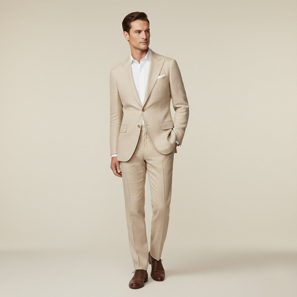 The Montreux Men’s Timeless Linen Suit Set – Blazer & Pants