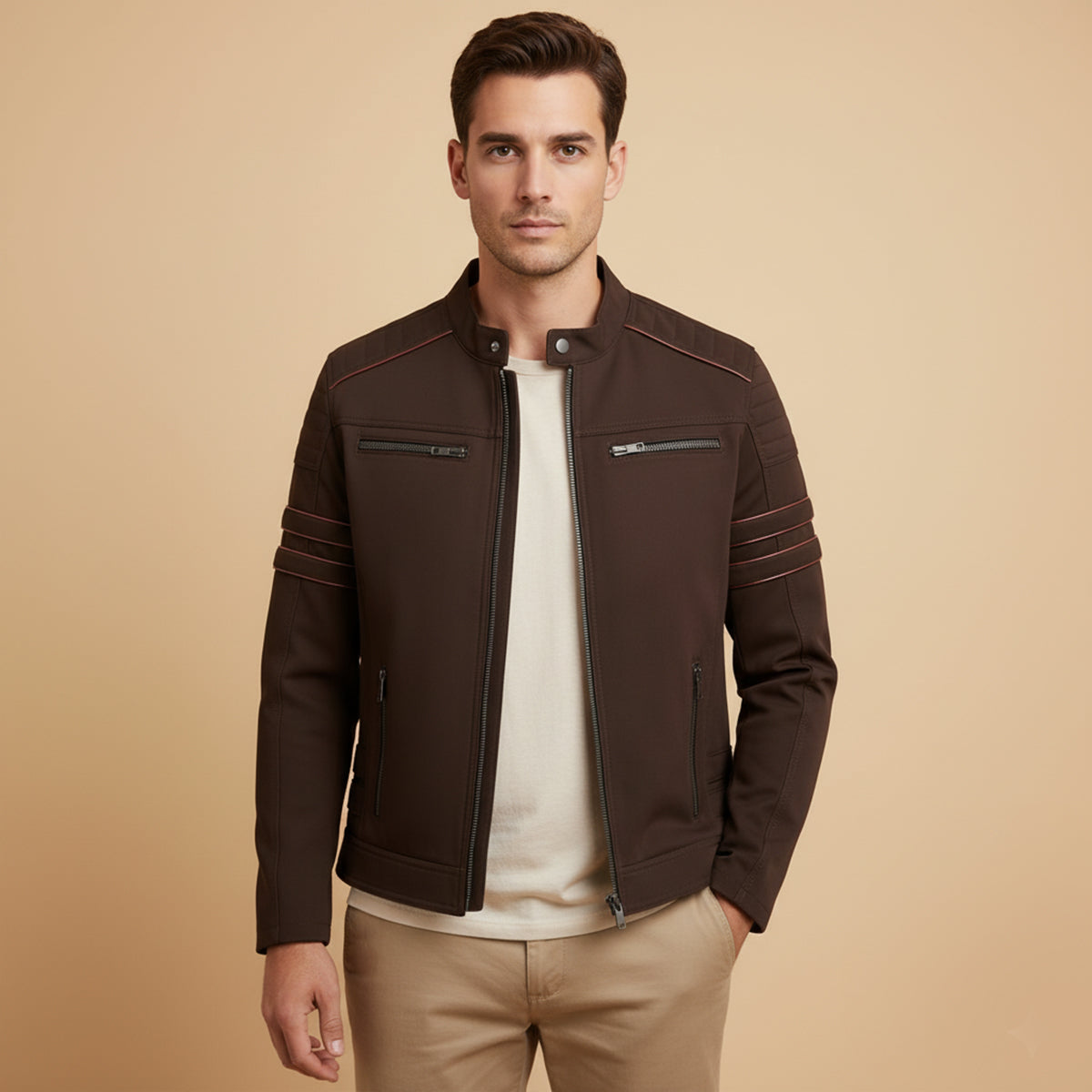 The Torino Leather Jacket For Men