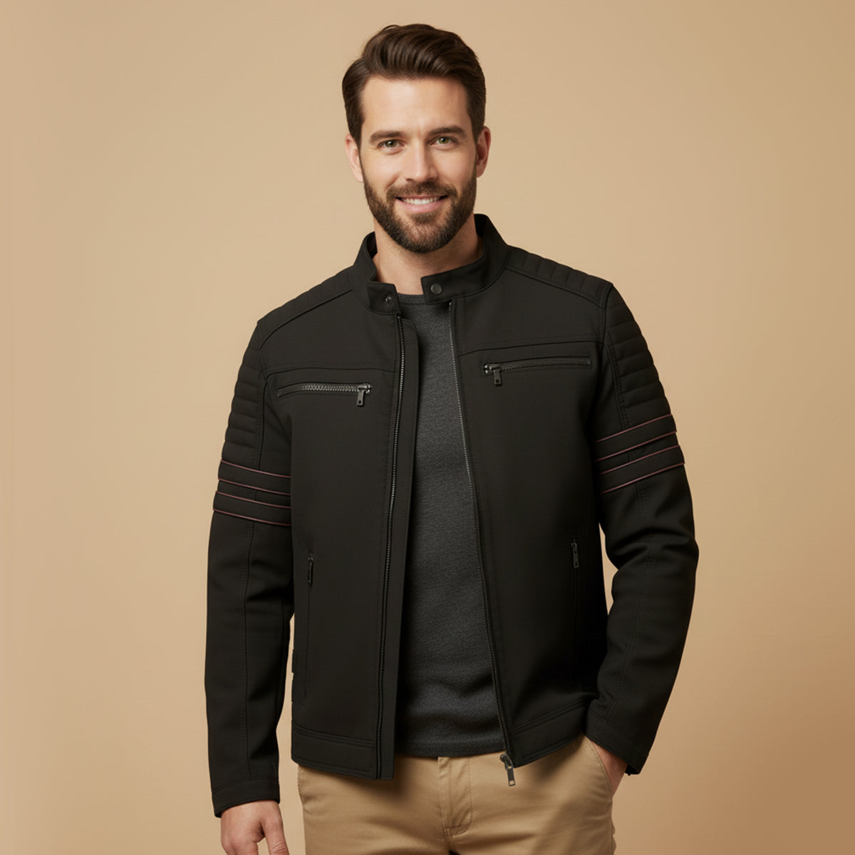 The Torino Leather Jacket For Men