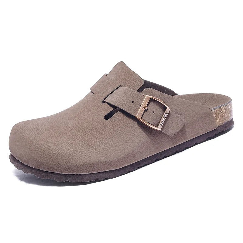 The Pacific Grove Men's Adjustable Buckle Comfort Clogs