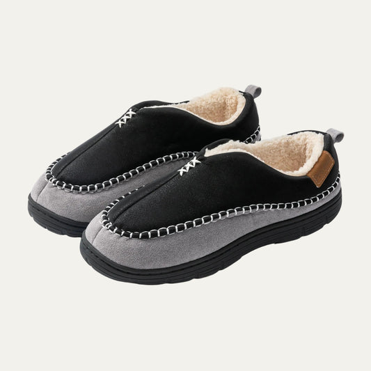 The Forest Hill Fleece Lined Slip On Winter Slippers