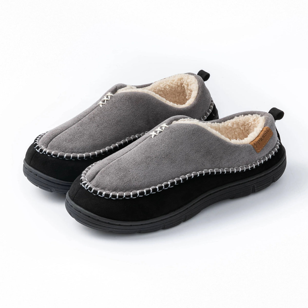 The Forest Hill Fleece Lined Slip On Winter Slippers