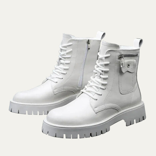 The Coronado Men's Chunky Lace Up Combat Boots